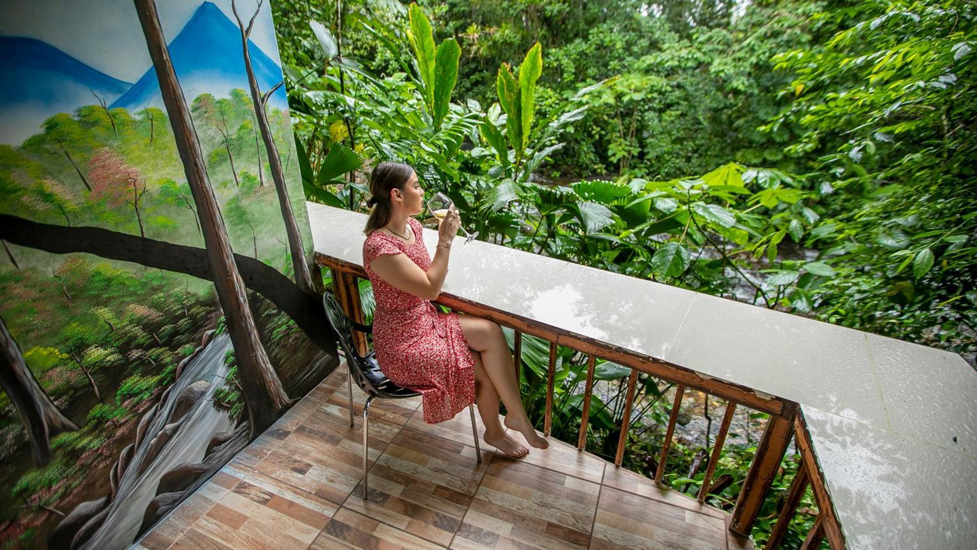 Cabanas Rio Escondido En La Fortuna Bagian luar foto